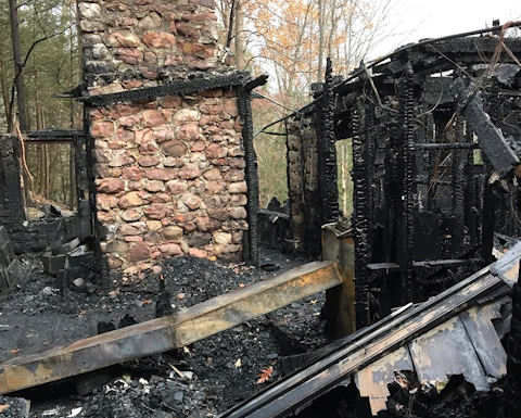 house fire with monkeys
