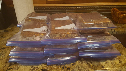 bagged monkey biscuits