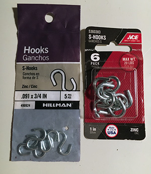 s hooks for neck collars