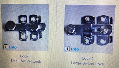 swivel lock
